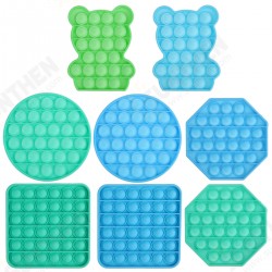 Push Bubble Sensory Toy Multi-shape Anti-stress Push it Fidget Relievers Funny Education Puzzle Fidget Toy for Adults Kids Creative Gifts Push Bubble Sensory Toy Multi-shape Anti-stress Push it Fidget Relievers Funny Education Puzzle Fidget Toy for Adults Kids Creative Gifts