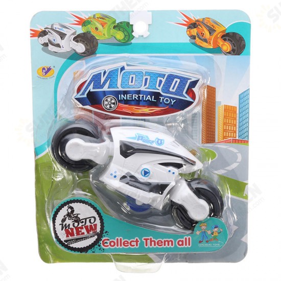 Puzzled Toys Concept Inertial Model Motorcycle Friction Toys Cartoon Gift Car Collection