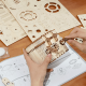 LK502 Password Box DIY Handmade Wooden Three-dimensional Assembled Toy