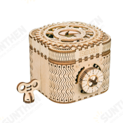 LK502 Password Box DIY Handmade Wooden Three-dimensional Assembled Toy LK502 Password Box DIY Handmade Wooden Three-dimensional Assembled Toy