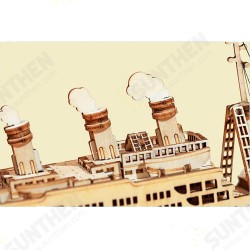 TG306 Voyage Cruise Ship 3D Puzzle DIY Hand-assembled Wooden Sailing Model Toys TG306 Voyage Cruise Ship 3D Puzzle DIY Hand-assembled Wooden Sailing Model Toys