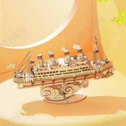 TG306 Voyage Cruise Ship 3D Puzzle DIY Hand-assembled Wooden Sailing Model Toys TG306 Voyage Cruise Ship 3D Puzzle DIY Hand-assembled Wooden Sailing Model Toys