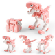 Simulation Dinosaur Toys Deformation Blocks Children's Educational Interactive Deformation Toys
