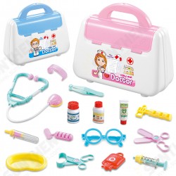 Simulation Pretend Doctor Nurse Role Play Education Toy Set with Carrying Box for Kids Gift Simulation Pretend Doctor Nurse Role Play Education Toy Set with Carrying Box for Kids Gift