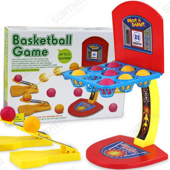 Table Desktop Basketball Shooting Machine Game One Or More Players Game Children Toys