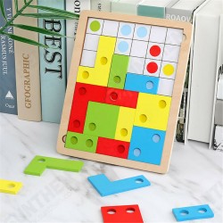 Tetris Brain 3D Puzzle Blocks Early Educational Intelligence Development Toys for Children's Gift Tetris Brain 3D Puzzle Blocks Early Educational Intelligence Development Toys for Children's Gift