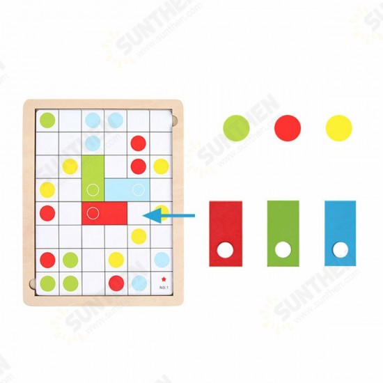 Tetris Brain 3D Puzzle Blocks Early Educational Intelligence Development Toys for Children's Gift