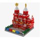 YZ067 2384pcs Moscow Red Square Puzzle Assembled Building Blocks Indoor Toys