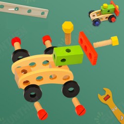 Wooden Simulation DIY Multi-shaped Nut Combo Set Boy Repair Kit Early Childhood Education Puzzle Toy Wooden Simulation DIY Multi-shaped Nut Combo Set Boy Repair Kit Early Childhood Education Puzzle Toy