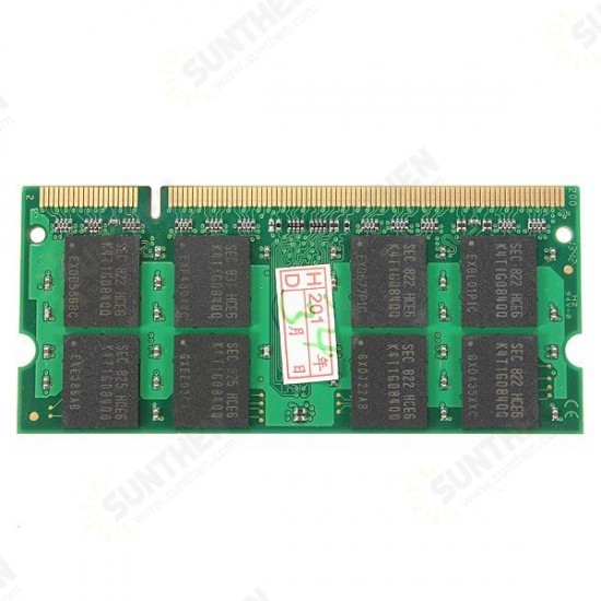 2GB DDR2-667 PC2-5300 Laptop Notebook SODIMM Memory RAM 200-pin