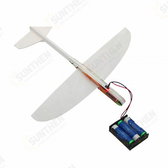 290mm Wingspan PP Material Electric Capacitor Hand Throwing Free-flying Glider DIY Airplane Model