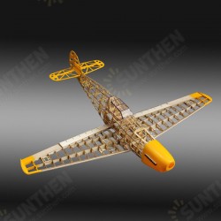 BF109 Fighter 1020mm Wingspan Balsa Wood Model Aircraft Kit BF109 Fighter 1020mm Wingspan Balsa Wood Model Aircraft Kit