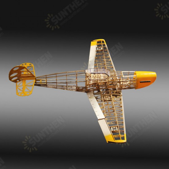 BF109 Fighter 1020mm Wingspan Balsa Wood Model Aircraft Kit BF109 Fighter 1020mm Wingspan Balsa Wood Model Aircraft Kit