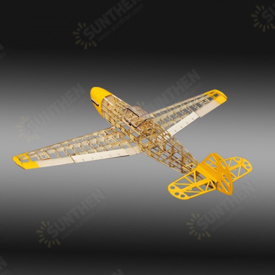 BF109 Fighter 1020mm Wingspan Balsa Wood Model Aircraft Kit BF109 Fighter 1020mm Wingspan Balsa Wood Model Aircraft Kit