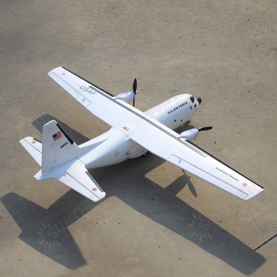 C-160 Cargotrans Twin Hercules 1120mm Wingspan EPOS Warbird Transport RC Airplane Kit C-160 Cargotrans Twin Hercules 1120mm Wingspan EPOS Warbird Transport RC Airplane Kit