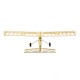 Cloud Dancer 1300mm Wingspan Trainer Balsa Laser Cut RC Airplane Buiding Model