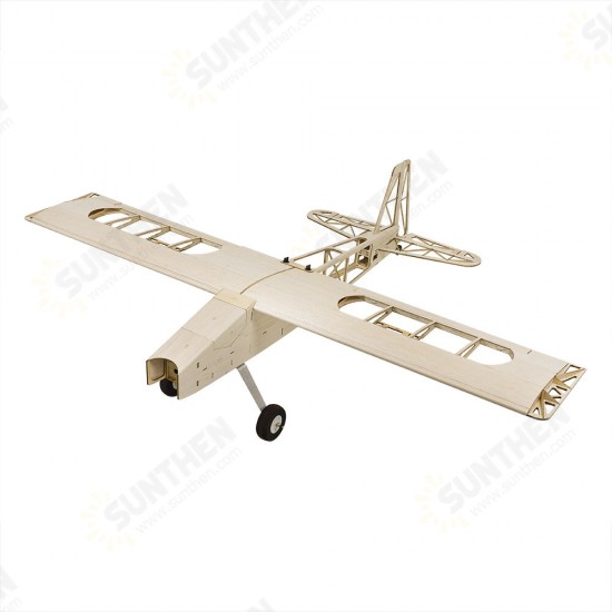 DW T12 Balsawood 1200mm Wingspan Light Wood Electronic RC Airplane KIT/PNP