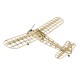 Cute Girl 1150mm Wingspan Balsa Wood Laser Cut Old Timer Trainer Slow Flying Glider RC Airplane