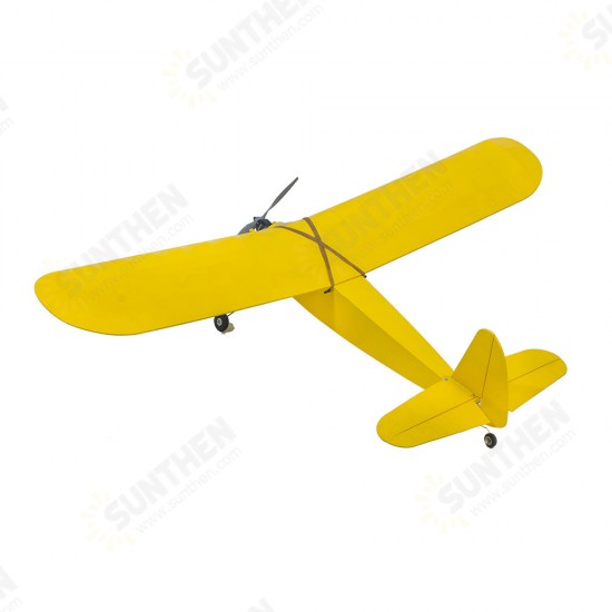 Cute Girl 1150mm Wingspan Balsa Wood Laser Cut Old Timer Trainer Slow Flying Glider RC Airplane