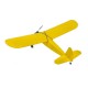 Cute Girl 1150mm Wingspan Balsa Wood Laser Cut Old Timer Trainer Slow Flying Glider RC Airplane