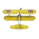 E25 Stearman PT-17 Kaydet 450mm Wingspan PP Material RC Airplane Flying Wing KIT Compatible S-FHSS/Flysky/Frsky D16/DSMX/DSM2