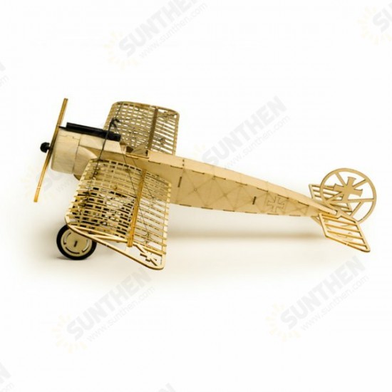 410mm Wingspan Balsa Wood Airplane Static Model Unassembled