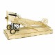 410mm Wingspan Balsa Wood Airplane Static Model Unassembled 410mm Wingspan Balsa Wood Airplane Static Model Unassembled