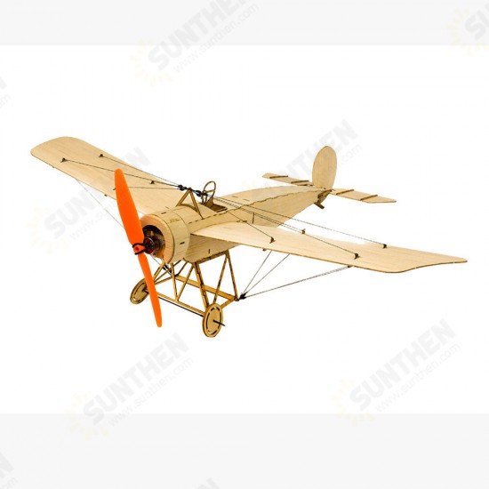 E 420mm Wingspan Balsa Wood Trainer Beginner RC Airplane KIT with Power Combo