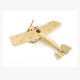 E 420mm Wingspan Balsa Wood Trainer Beginner RC Airplane KIT with Power Combo