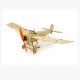 E 420mm Wingspan Balsa Wood Trainer Beginner RC Airplane KIT with Power Combo