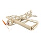 R0104 600mm Wingspan Balsa Wood Aircraft RC Airplane PNP