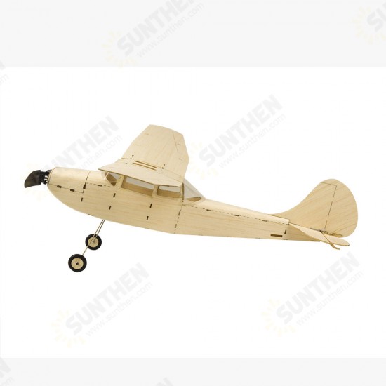 K12 445mm Wingspan Balsa Wood Tainer Beginner RC Airplane Kit With Power Combo