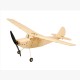 K12 445mm Wingspan Balsa Wood Tainer Beginner RC Airplane Kit With Power Combo