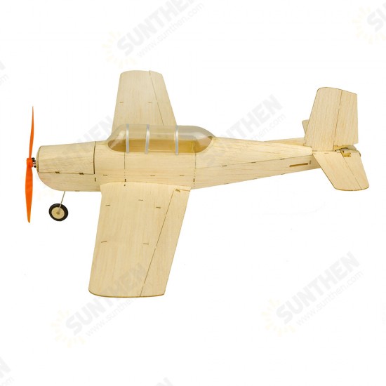 K13 470mm Wingspan Balsa Wood Tainer Beginner RC Airplane Kit With Power Combo