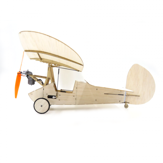 K7 358mm Wingspan Ultra-micro Balsa Wood Laser Cut RC Airplane