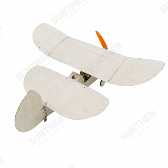 K7 358mm Wingspan Ultra-micro Balsa Wood Laser Cut RC Airplane