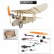 K7 358mm Wingspan Ultra-micro Balsa Wood Laser Cut RC Airplane