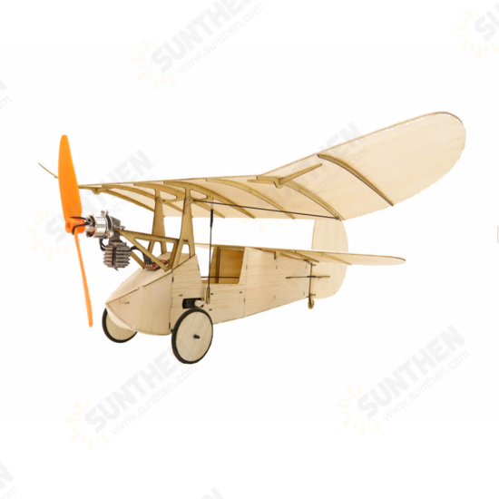 K7 358mm Wingspan Ultra-micro Balsa Wood Laser Cut RC Airplane