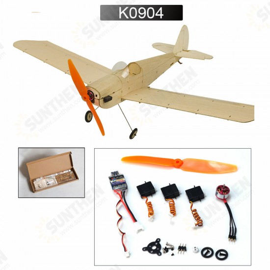 Micro Spacewalker 460mm Wingspan Balsa Wood RC Airplane Kit with Power System