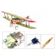 SCG30 Sopwith Camel 1200mm Wingspan Balsa Wood Laser Cut Biplane Completed RC Airplane ARF