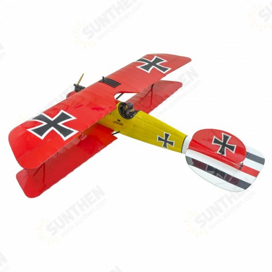 SCG31 Albatross Dr.III 1.8M 1800mm Wingspan Balsa Wood Scale Biplane RC Airplane ARF with Cover Film