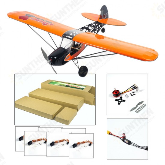 SCG38 Savage Bobber 1000mm Wingspan Balsa Wood RC Airplane KIT/PNP