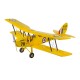 800mm Wingspan Balsa Wood Laser Cut Biplane Completed RC Airplane ARF