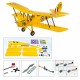 800mm Wingspan Balsa Wood Laser Cut Biplane Completed RC Airplane ARF