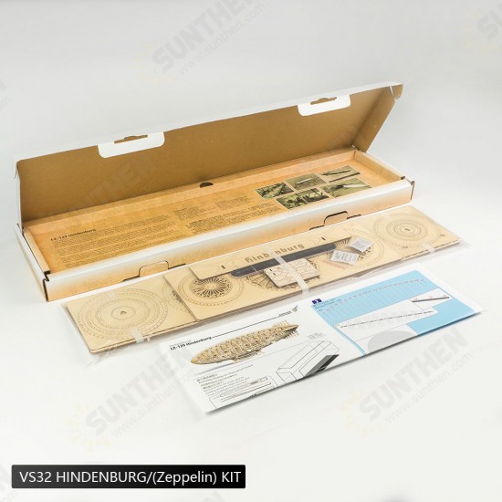 VS3 1:408 HINDENBURG(Zeppelin) Static Model Kit