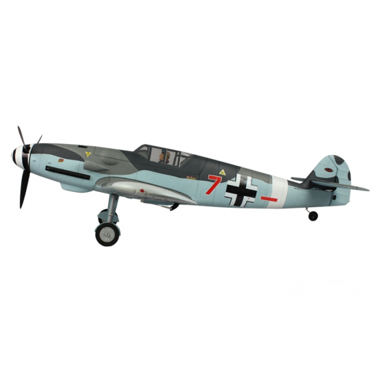 BF-109 V2 1270mm Wingspan EPO RC Airplane Warbird PNP With Upgraded Power System & Flaps