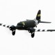 C47 Skytrain Green V2 1470mm Wingspan EPO Twin Engine RC Airplane Beginner PNP