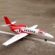 550 Turbo Jet Red Twin 4S 64mm EDF V2 1180mm Wingspan EPO RC Airplane PNP With Flaps