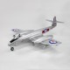 Gloster Meteor F.8 Meteor 1270mm Winspan Dual 70mm 6S 12-Blades Ducted EDF Jet EPO RC Airplane PNP