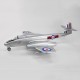 Gloster Meteor F.8 Meteor 1270mm Winspan Dual 70mm 6S 12-Blades Ducted EDF Jet EPO RC Airplane PNP